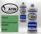 Preview: Honda, Richmond Green Metallic, G51M: 400ml Sprühdose + 400ml Klarlack - Set, von ATW Autoteile West.